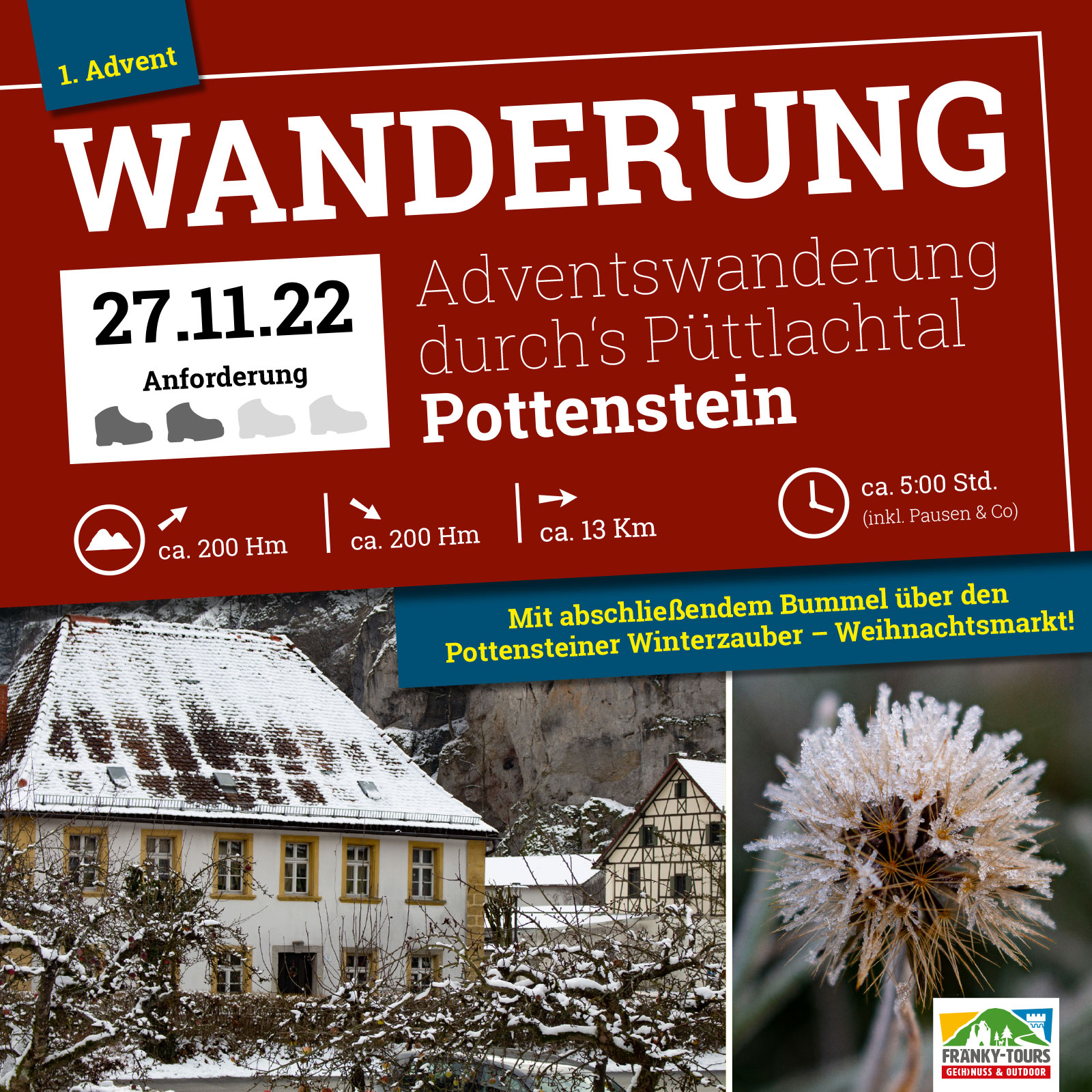 Pottensteiner Winterzauber, fränky-Tours